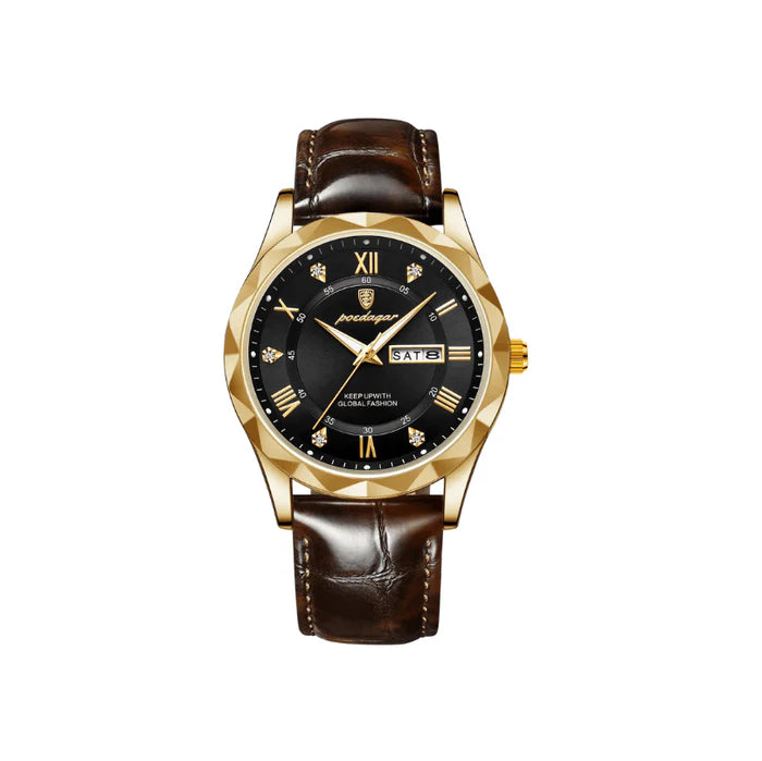 Orologio con Cinturino in Pelle Siena – Eleganza Classica e Qualità Artigianale