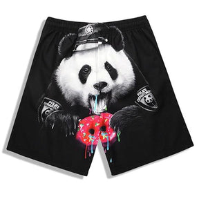 Shorts de Praia Impressão 3D