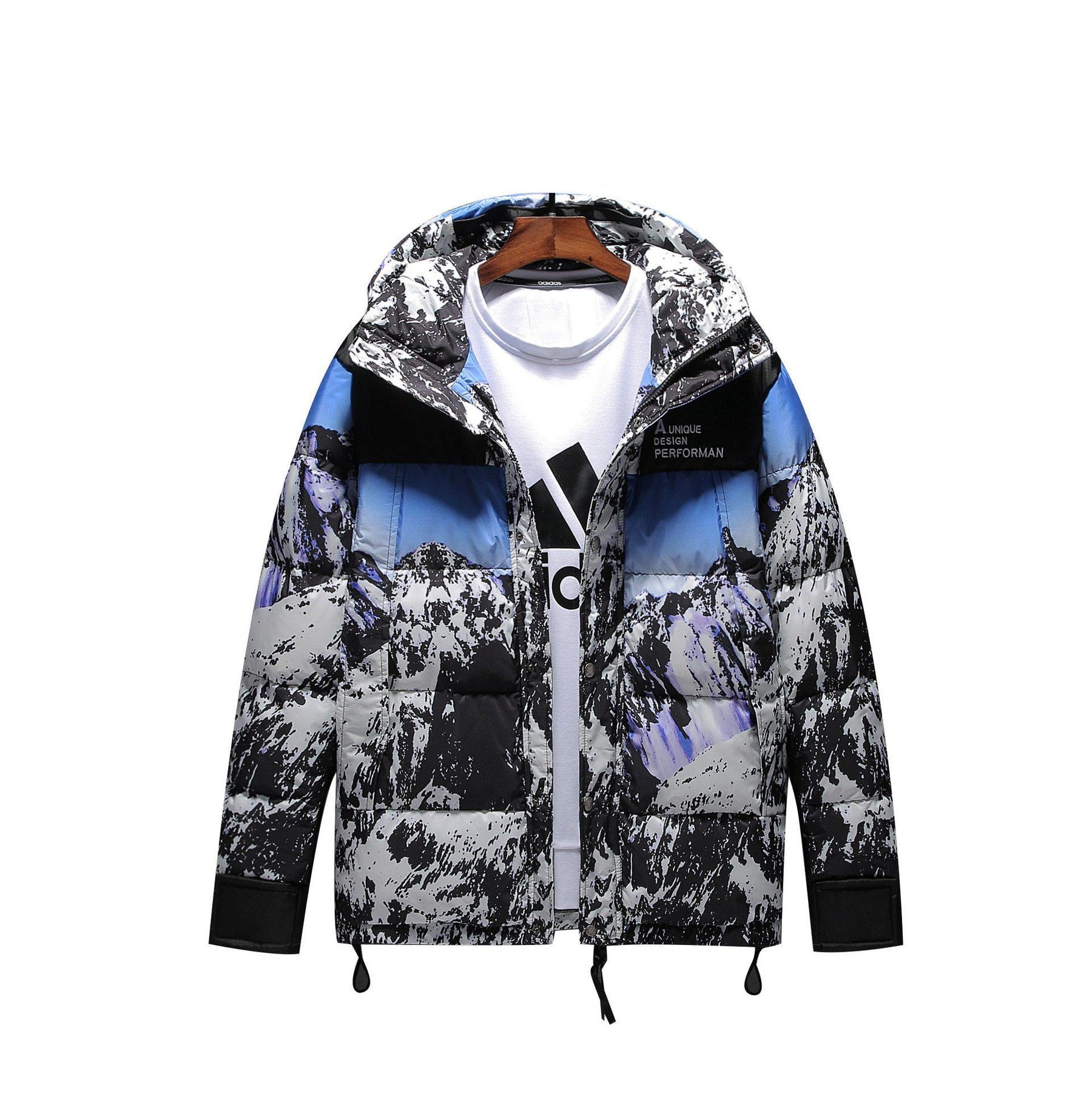 Jaqueta Parka Masculina Corta Vento