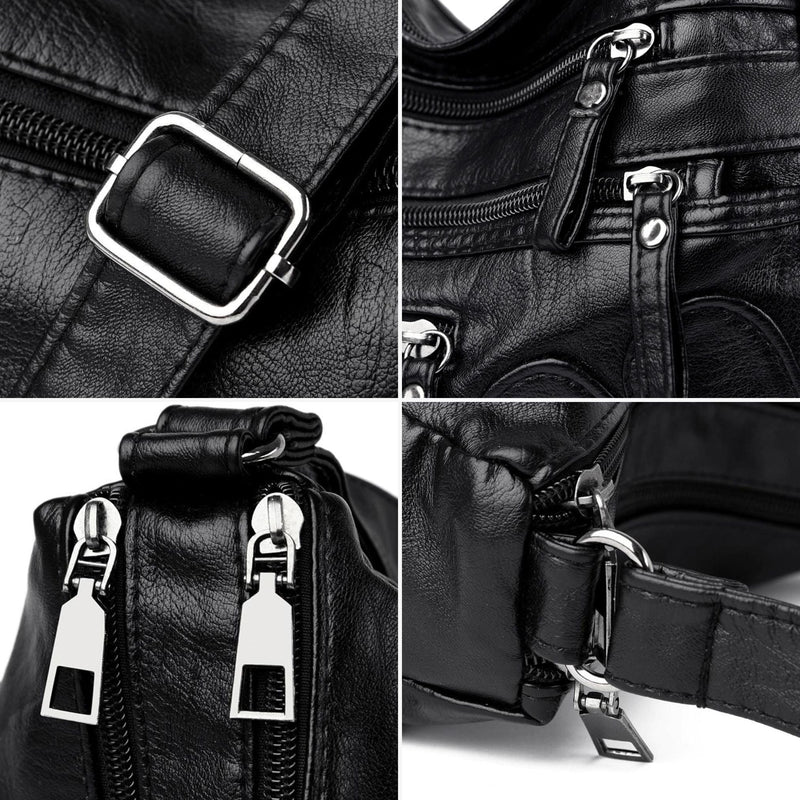 Women's Genuine Leather Crossbody Bag - Stephan Ferrera