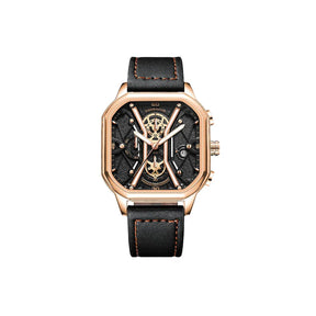 Orologio con Cinturino in Pelle Triste – Design Classico e Comfort Elegante