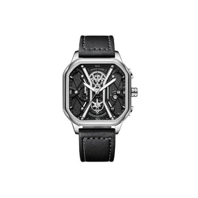 Orologio con Cinturino in Pelle Triste – Design Classico e Comfort Elegante