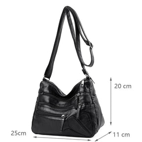 Women's Genuine Leather Crossbody Bag - Stephan Ferrera