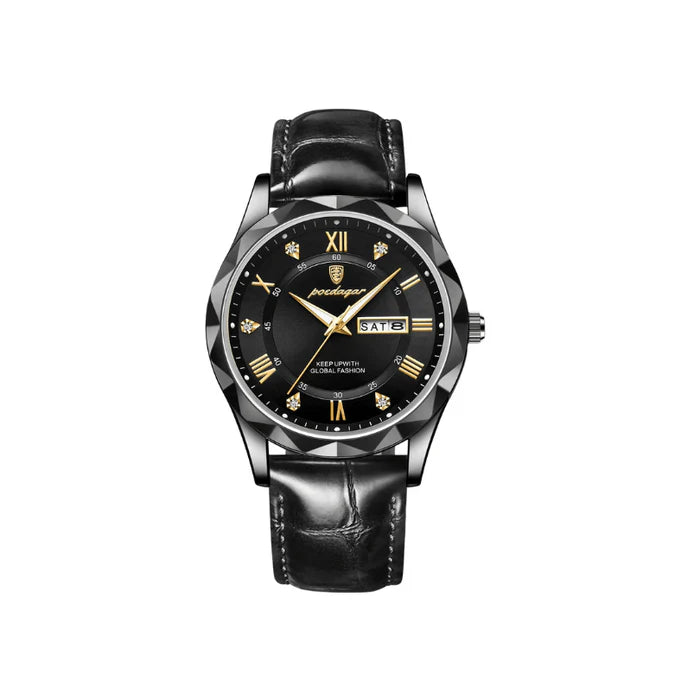 Orologio con Cinturino in Pelle Siena – Eleganza Classica e Qualità Artigianale