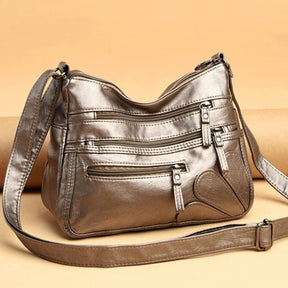 Women's Genuine Leather Crossbody Bag - Stephan Ferrera