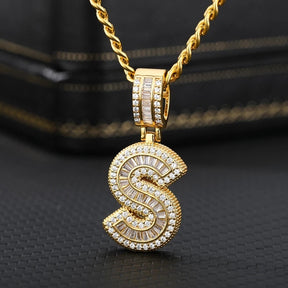 Corrente de Ouro Letras de A a Z
