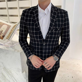 Blazer Xadrez  Vogue