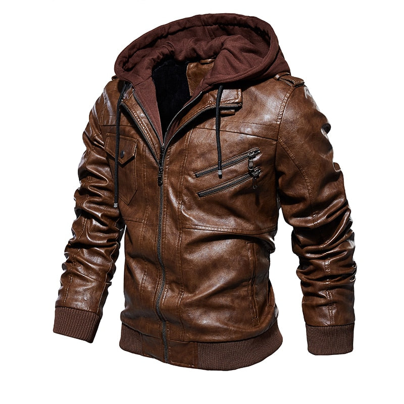 Jaqueta de Couro Mason Leather