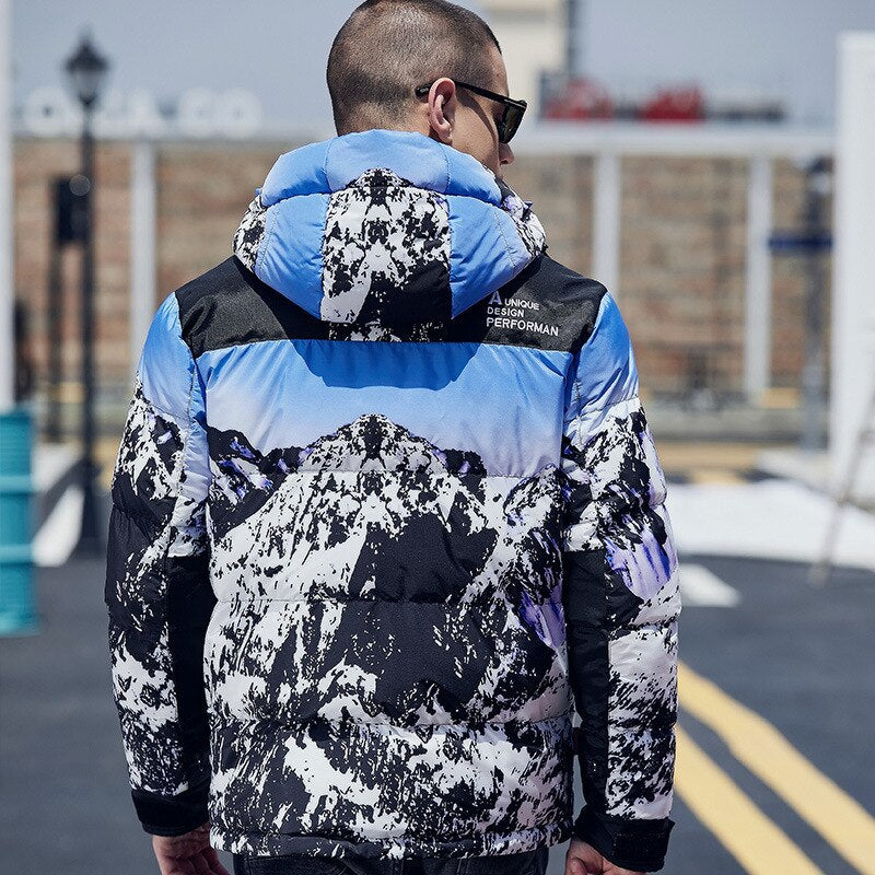Jaqueta Parka Masculina Corta Vento