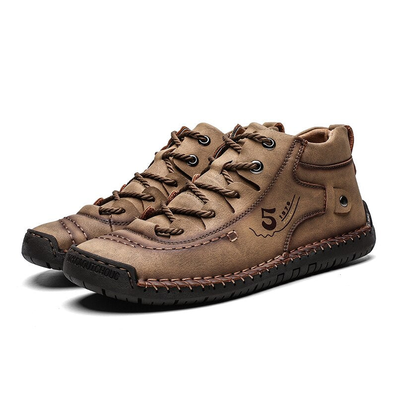 Botas de Couro Vintage