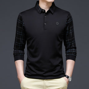 Camisa Polo Manga Longa Masculina - TB