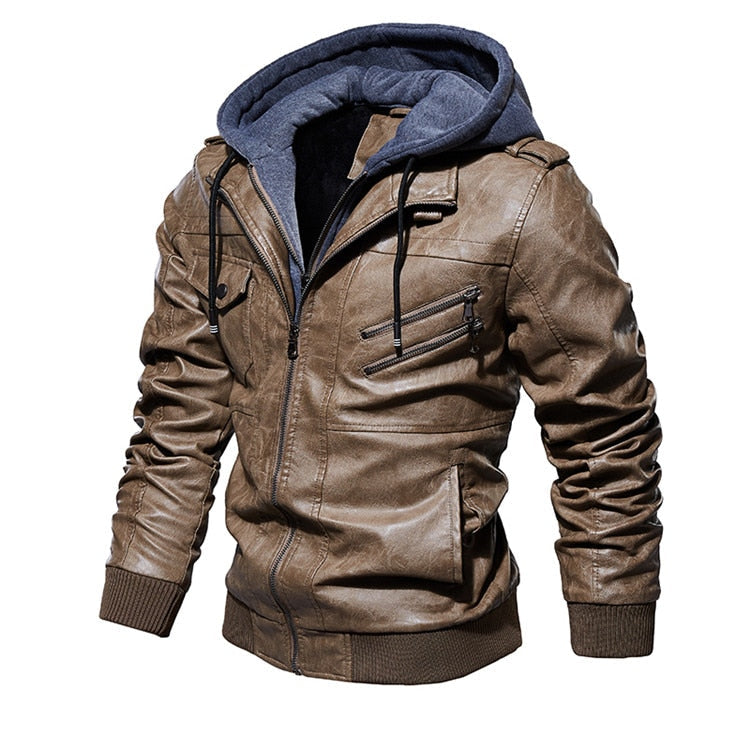Jaqueta de Couro Mason Leather