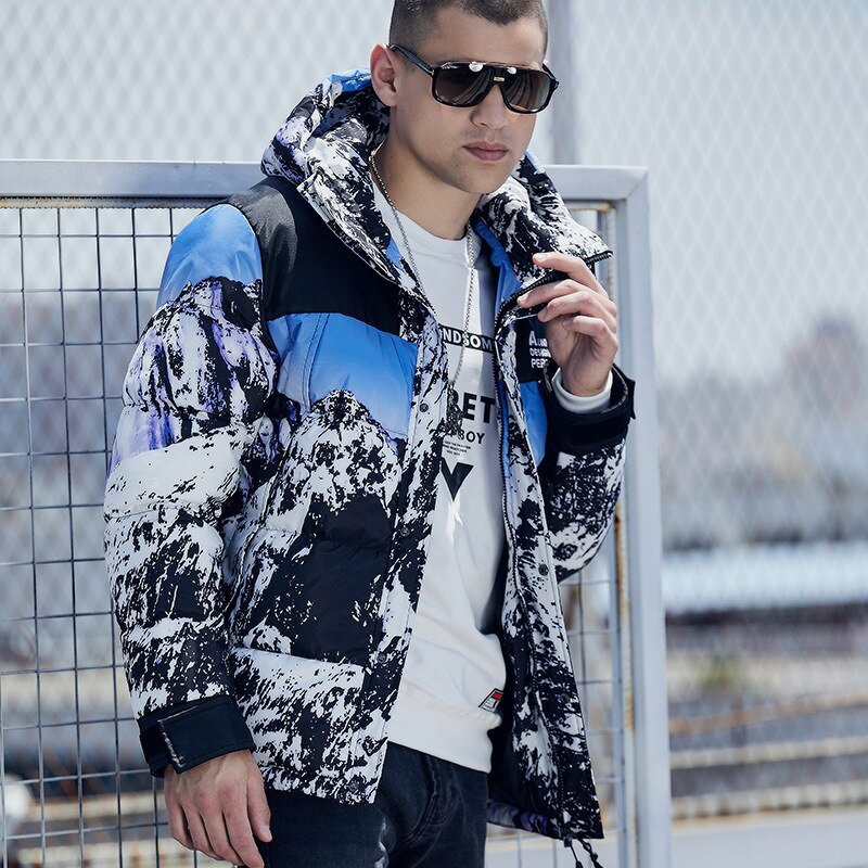 Jaqueta Parka Masculina Corta Vento
