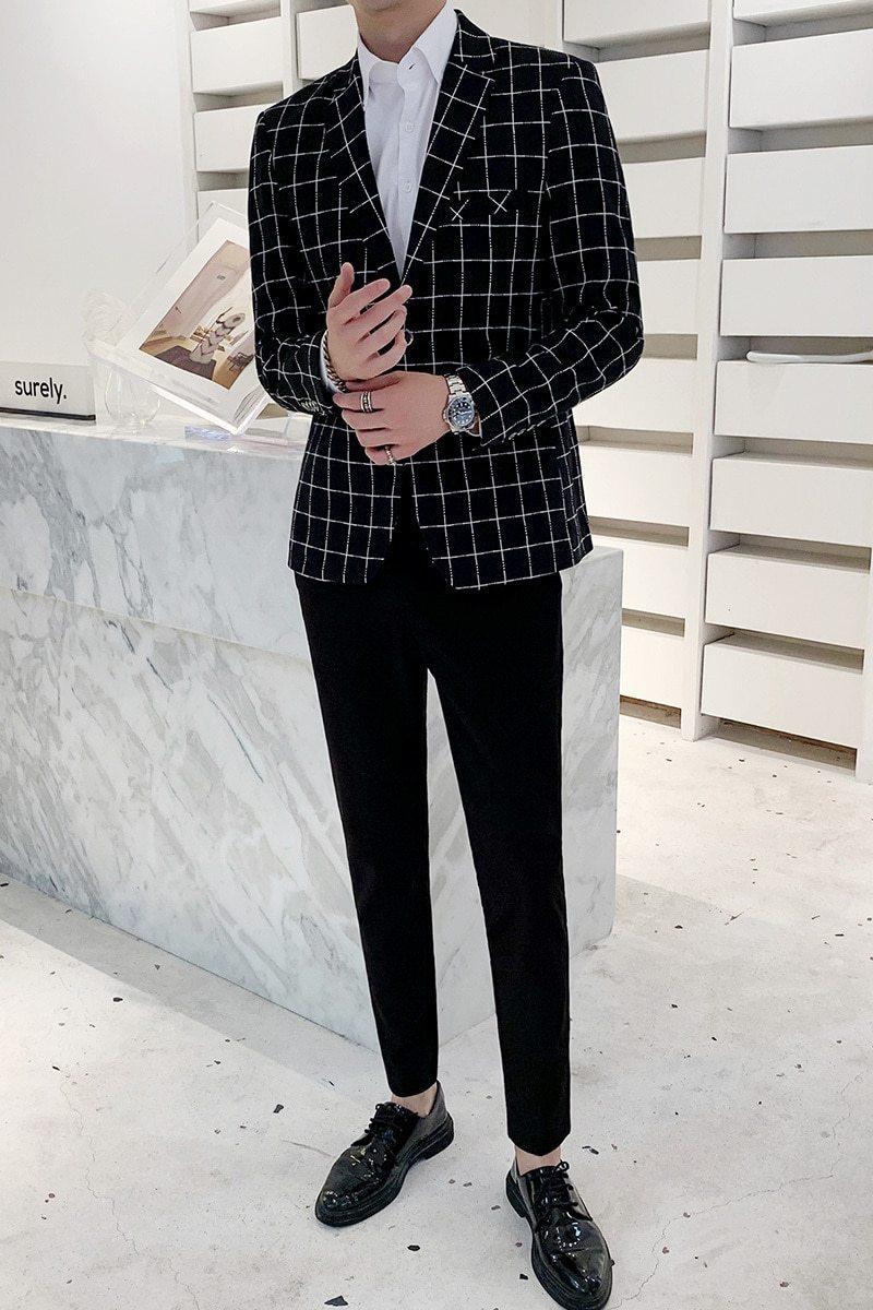 Blazer Xadrez  Vogue