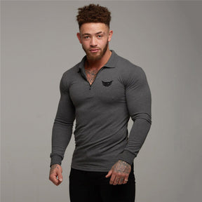 Camisa Polo Wings Manga Longa