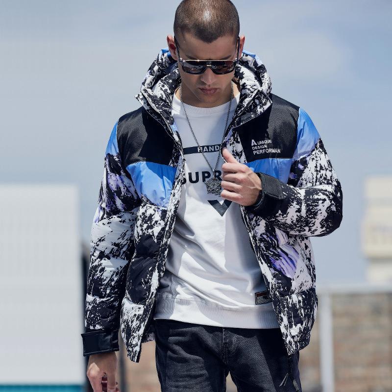 Jaqueta Parka Masculina Corta Vento
