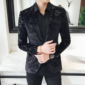 Blazer de Veludo Aster