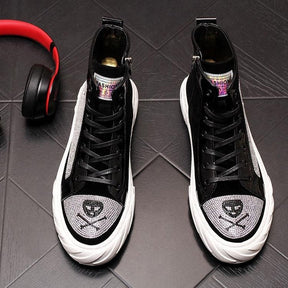 Bota Diamond Skull