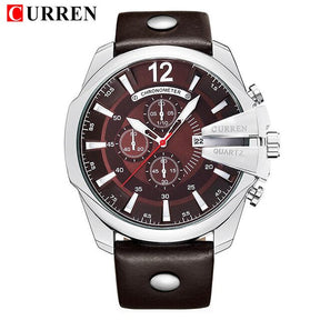 Relógio Luxo Curren  Big Dial