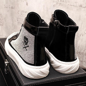 Bota Diamond Skull