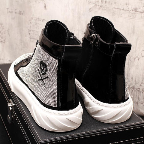 Bota Diamond Skull