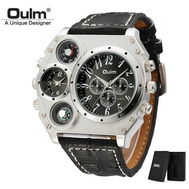 Relógio Masculino Militar Oulm