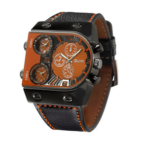 Relógio Masculino Three Time Zone