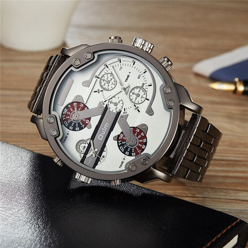Relógio Masculino Oulm Big Male