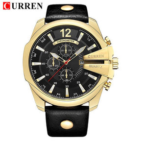 Relógio Luxo Curren  Big Dial