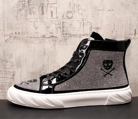 Bota Diamond Skull