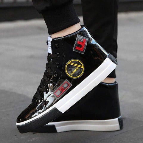 Bota Metalizada Fashion
