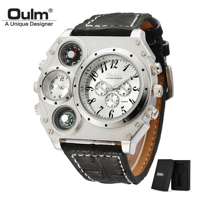 Relógio Masculino Militar Oulm