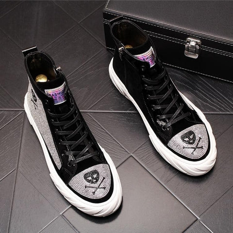 Bota Diamond Skull
