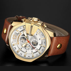 Relógio Luxo Curren  Big Dial