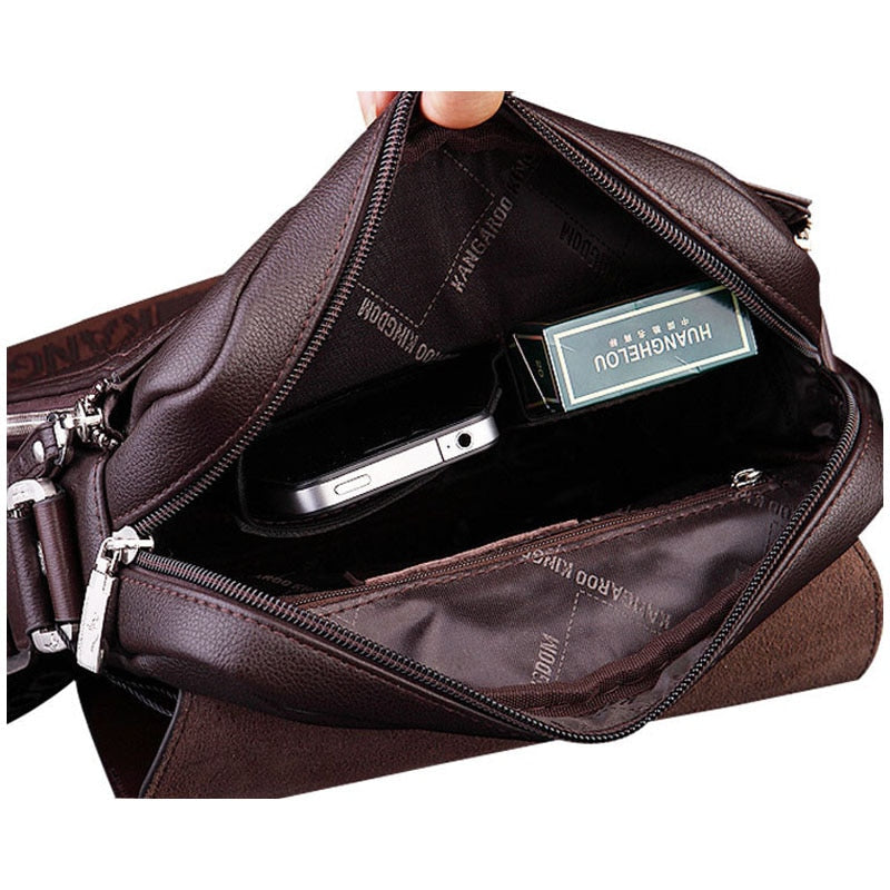 Bolsa de Couro Kangaroo Pequena