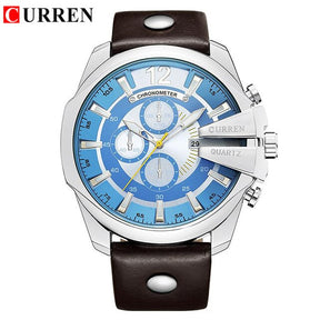 Relógio Luxo Curren  Big Dial