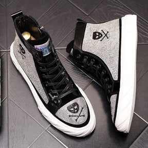 Bota Diamond Skull