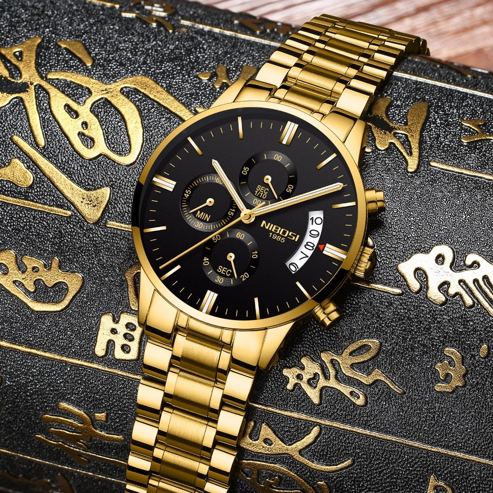 Relogio NIBOSI Luxury Famous