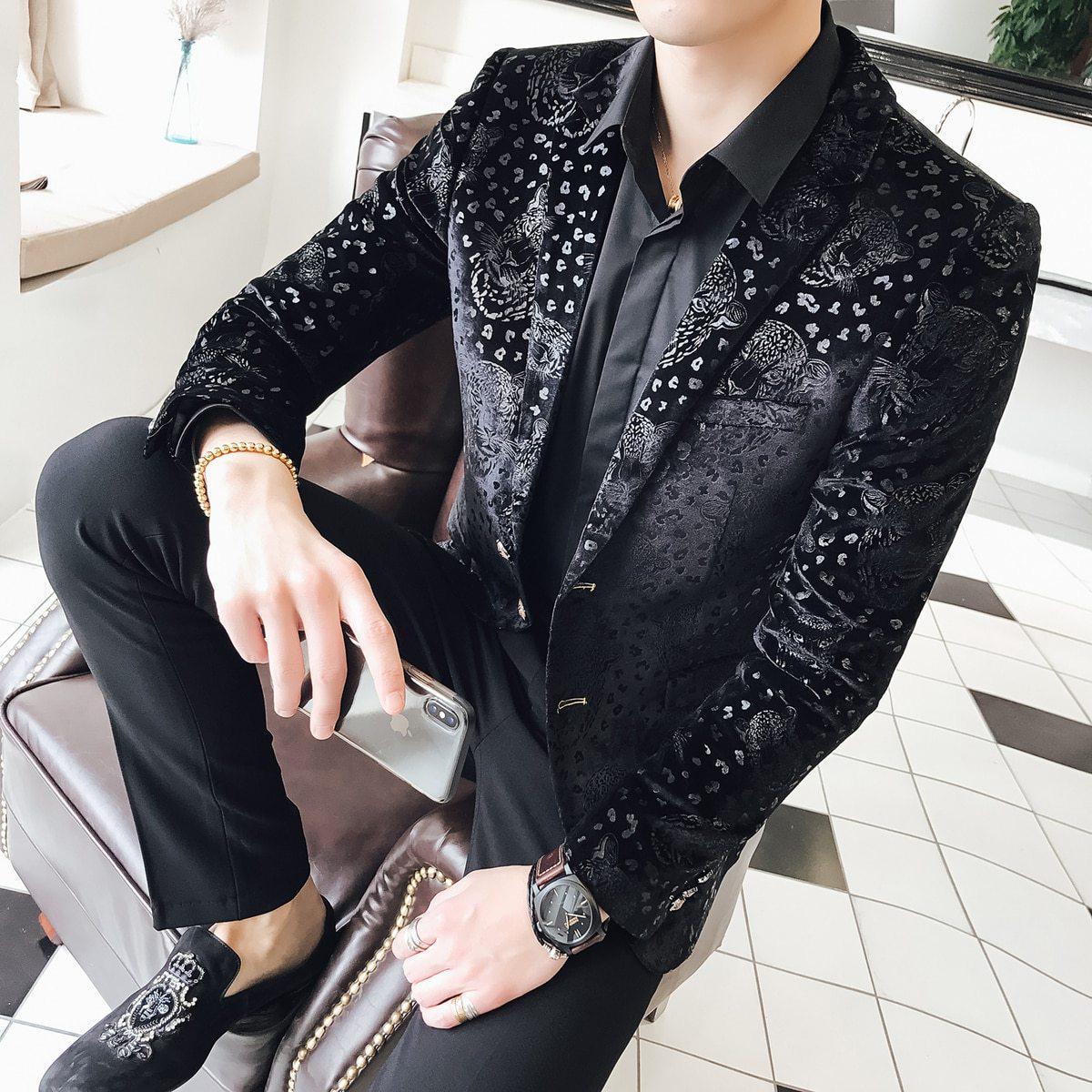 Blazer de Veludo Aster