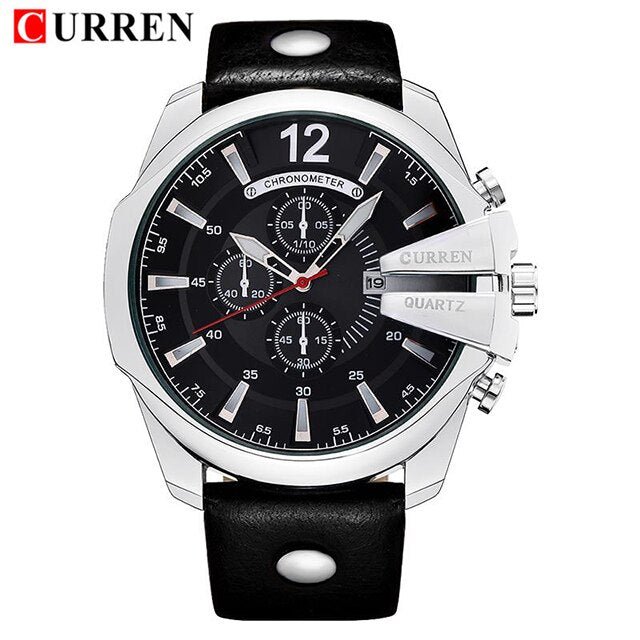 Relógio Luxo Curren  Big Dial
