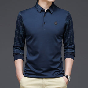 Camisa Polo Manga Longa Masculina - TB