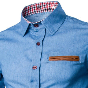 Camisa Jeans Social JRF