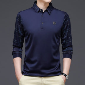 Camisa Polo Manga Longa Masculina - TB