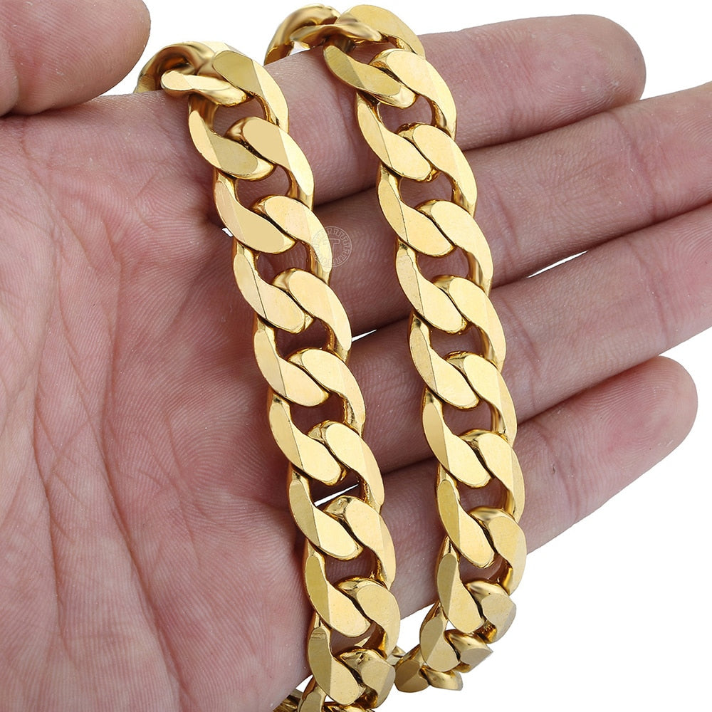 Corrente de Ouro 12mm