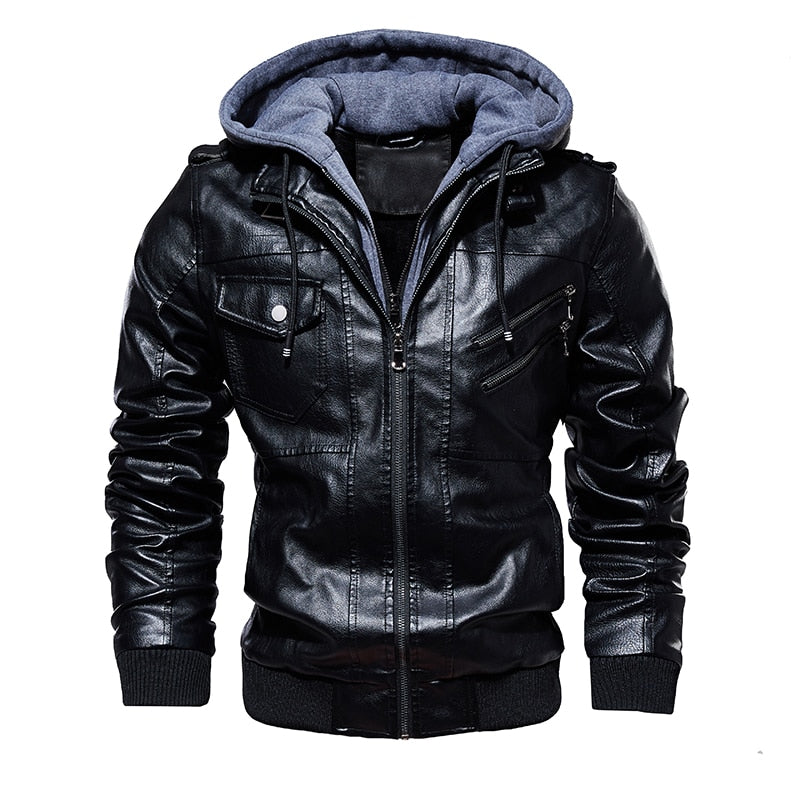 Jaqueta de Couro Mason Leather