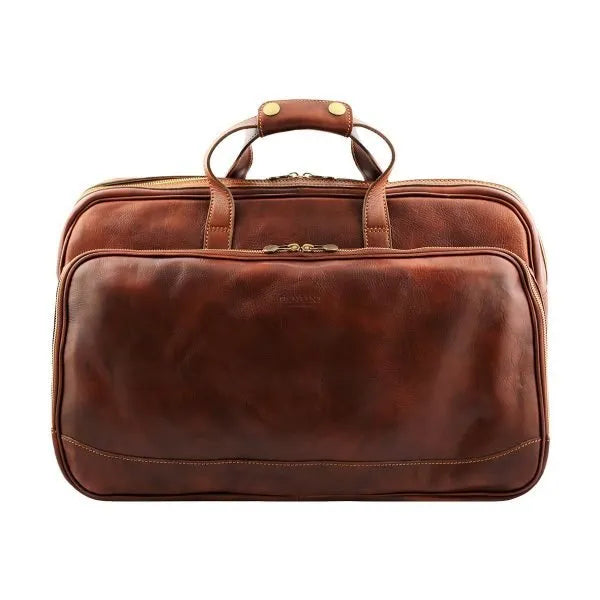 Borsa a mano in pelle su Oxford