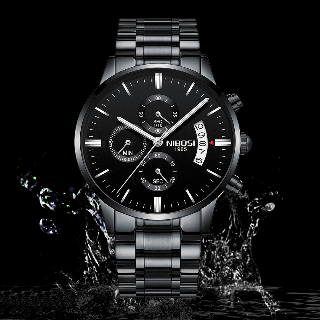 Relogio NIBOSI Luxury Famous