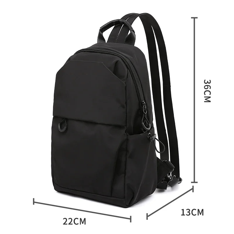 Men's Leather Laptop Backpack (15.6-inch) with USB Charging – Waterproof, Anti-Theft, and Travel-Friendly