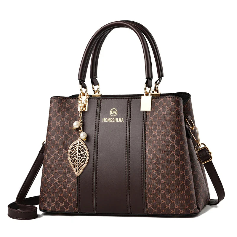Women's Genuine Leather Handbag - Premium DH