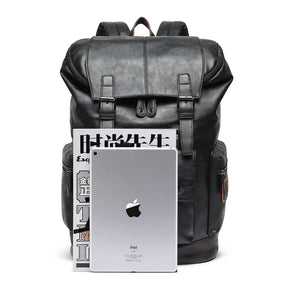 Zaino Uomo Antifurto in Cuoio – Grande Capacità per Laptop e Viaggi d’Affari